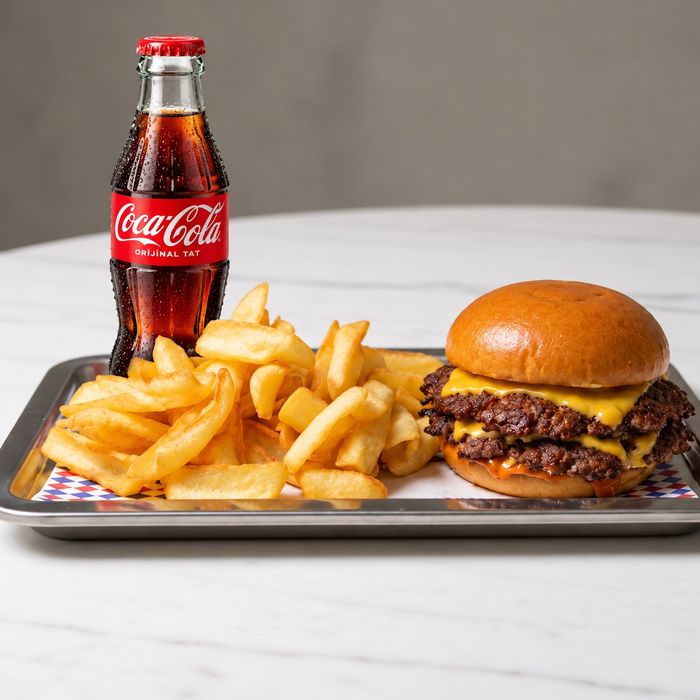 DOUBLE SMASH BURGER MENU