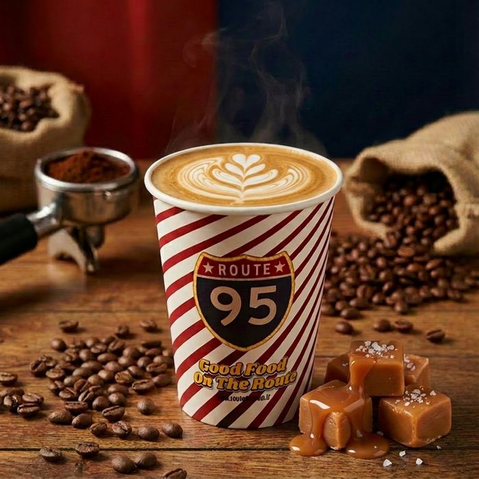 Salted Caramel Latte – Medium