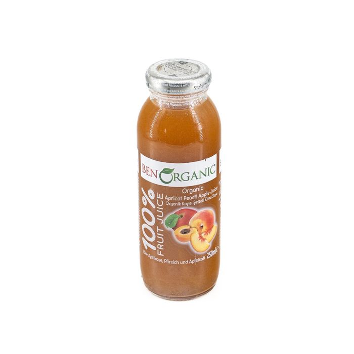 Organic Apricot Peach Apple Juice