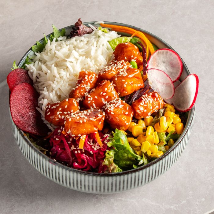 Asian Salmon Bowl