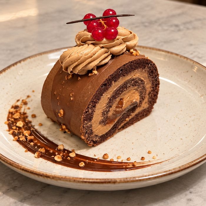 Chocolate Roll Cake