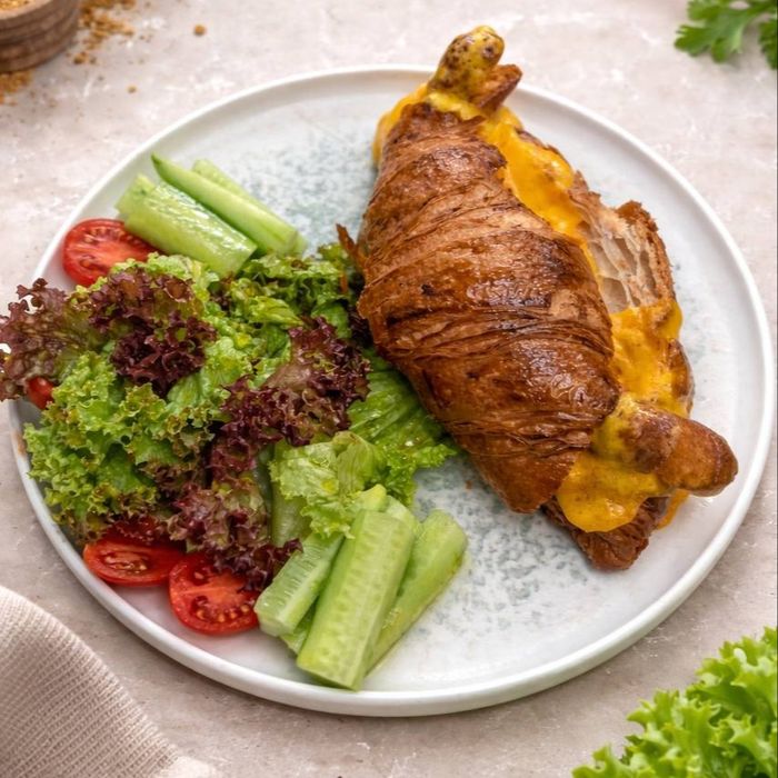 Beef Sausage Croissant