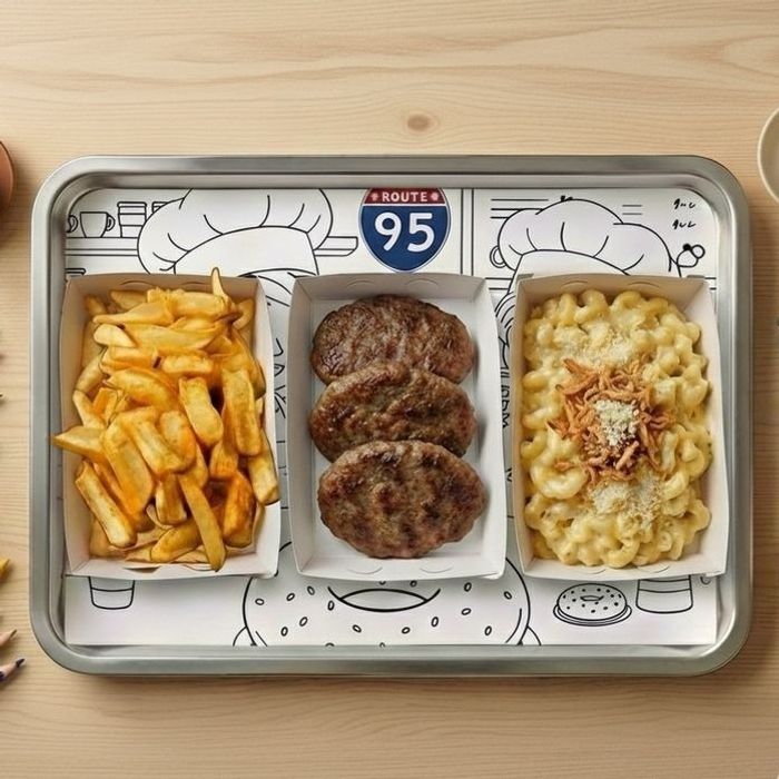 Hot Wheels meatball kids' meal