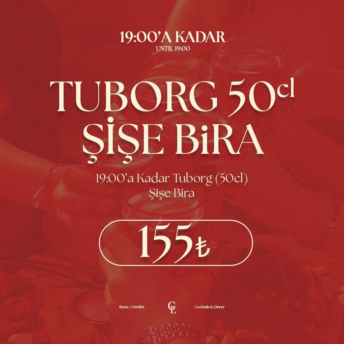 Tuborg bottle, 50 cl