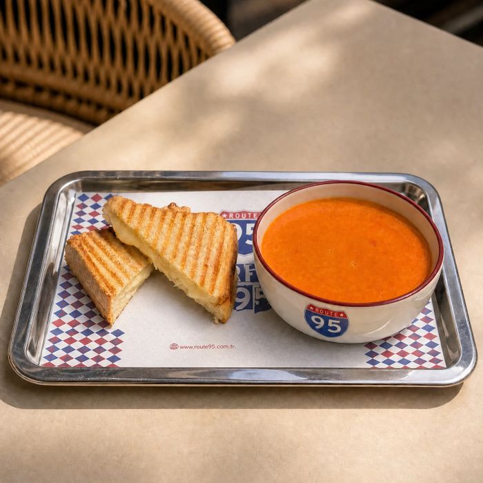 TOMATO SOUP, GRILLED CHEESE TOAST
