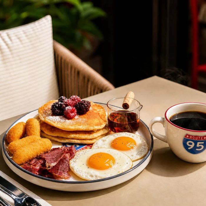 PANCAKE BREAKFAST PLATE