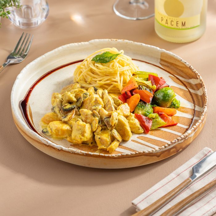 Chicken in Curry Sauce