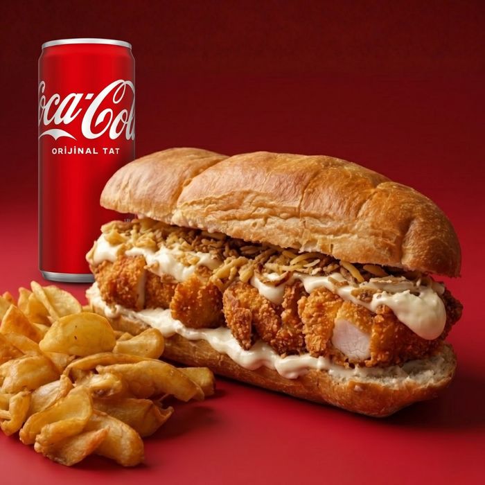 MORNAY CHICKEN SANDVİÇ MENU