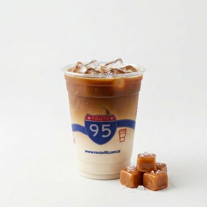 ICED SALTED CARAMEL LATTE