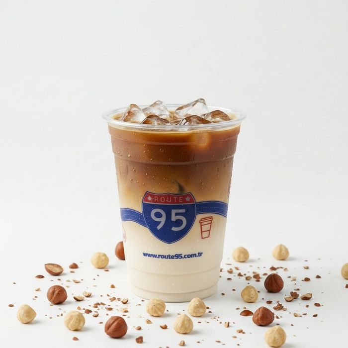 ICED HAZELNUT LATTE